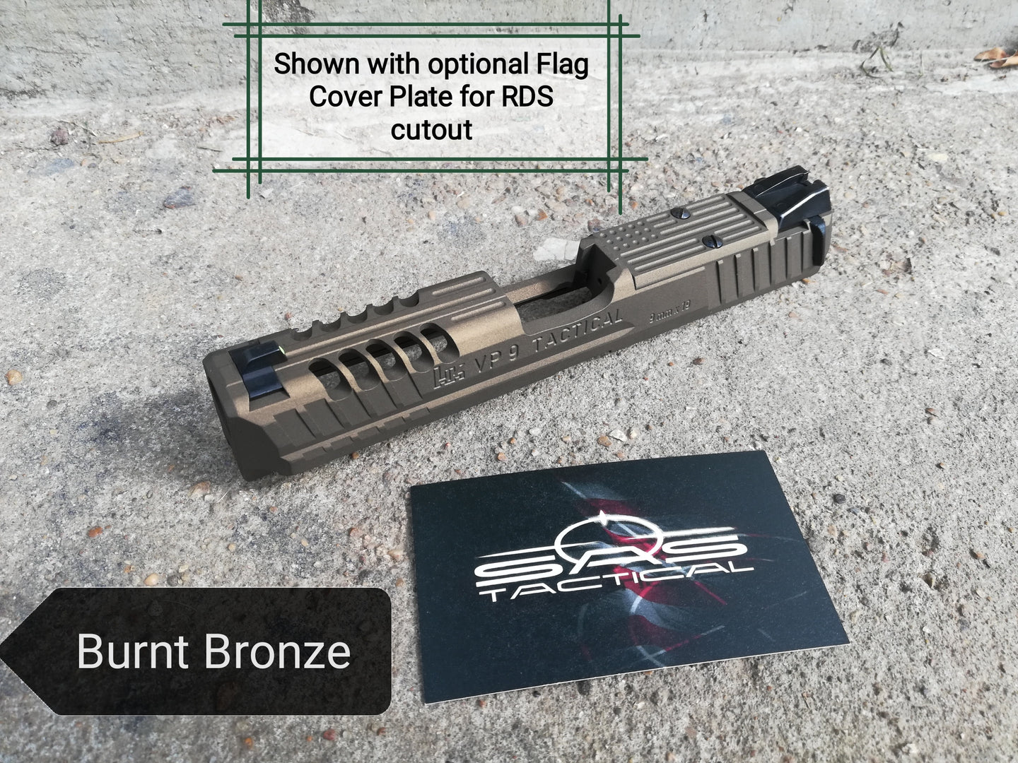 HK - Design #2 Slide Milling Service (w/red dot cutout)