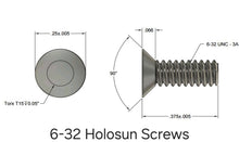 Optic Mounting & Cover Plate Screws