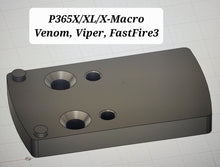 P365 X/XL/AXG/X-Macro (Red Dot Adapter Plate)