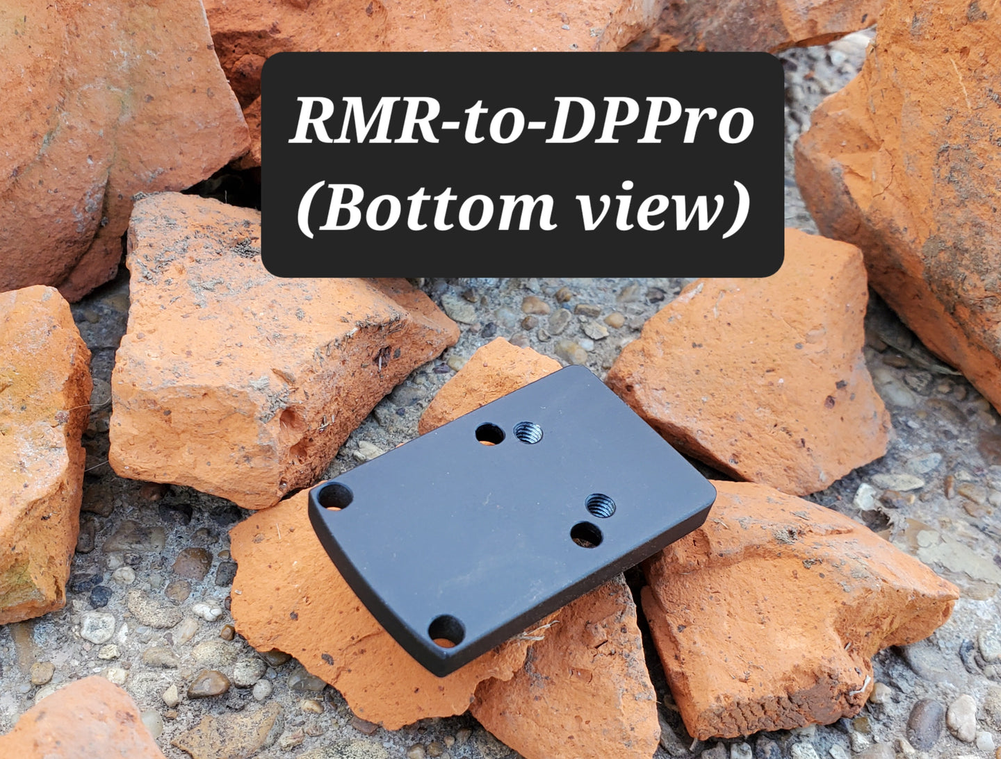 Delta Point Pro To Rmr Adapter RMR-to-DeltaPoint Pro (Red Dot Adapter Plate) – SAS Tactical Customs LLC