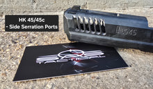 HK45/45c - Slide Milling Service - Side Serration Ports
