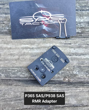 Sig P365/P938 SAS Optic Adapter/Mounting Plate