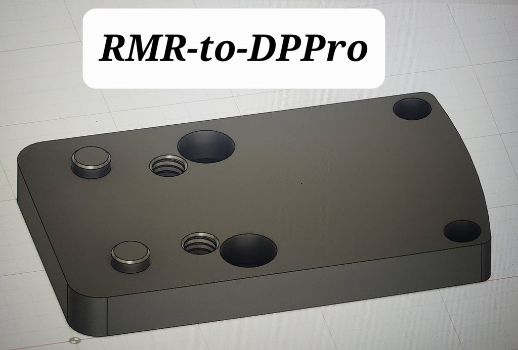 RMR-to-DeltaPoint Pro (Red Dot Adapter Plate) – SAS Tactical Customs LLC
