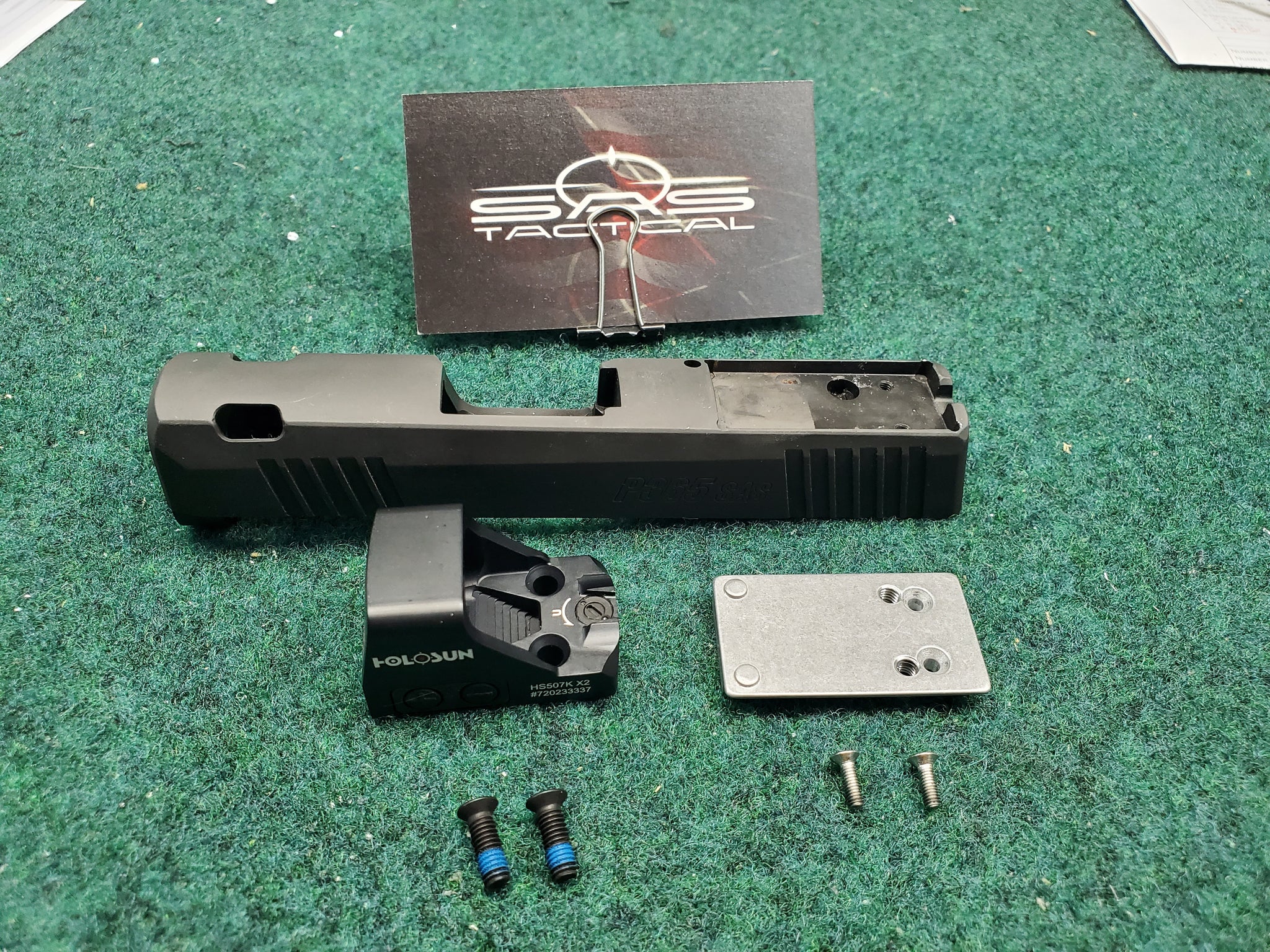 Sig P365/P938 SAS Optic Adapter/Mounting Plate SAS Tactical Customs