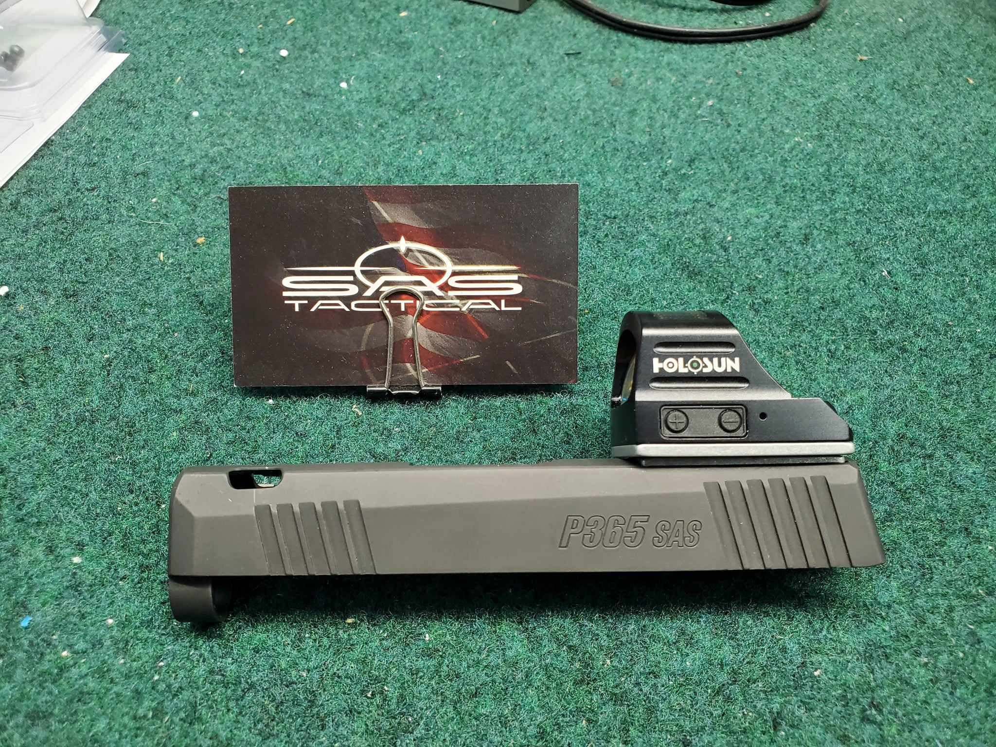 Sig P365/P938 SAS Optic Adapter/Mounting Plate SAS Tactical Customs