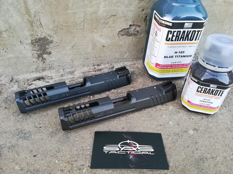 Cerakote - Pistol Slide Refinish – SAS Tactical Customs LLC