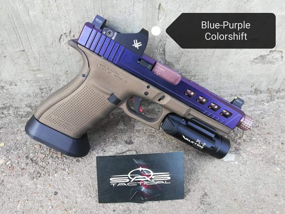 ColorShift Cerakote - Full Slide Refinish – SAS Tactical Customs