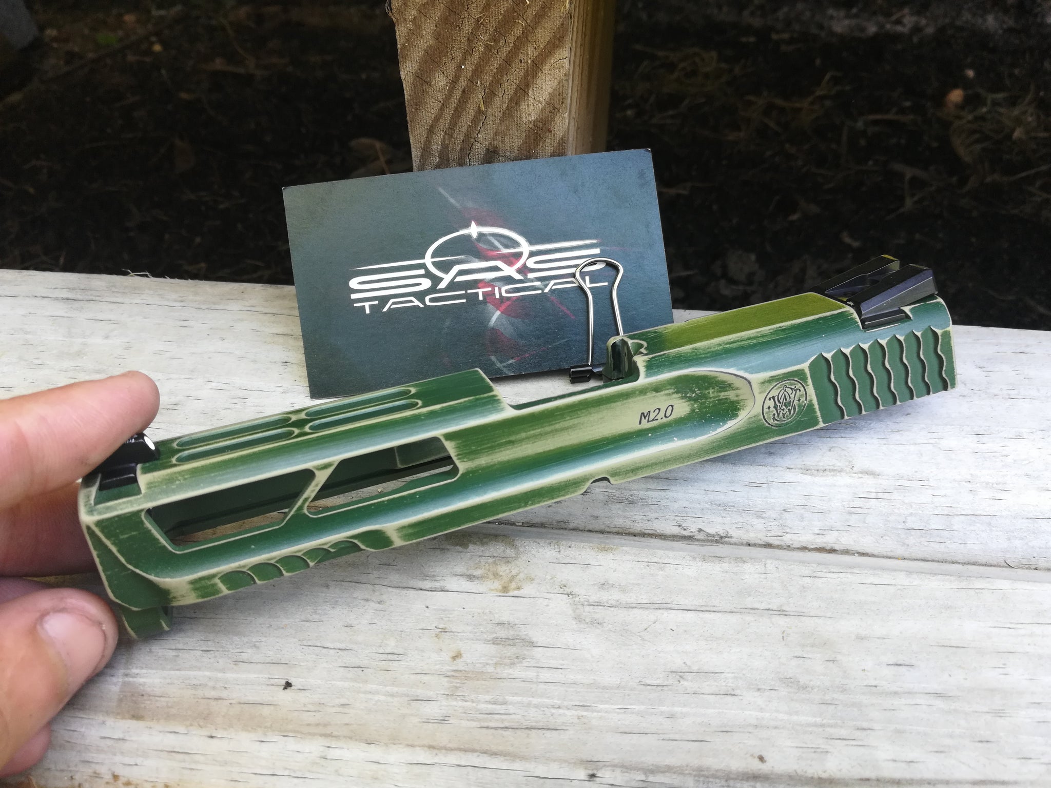 M&P Design 3 Slide Milling Service (w/red dot cutout) SAS Tactical